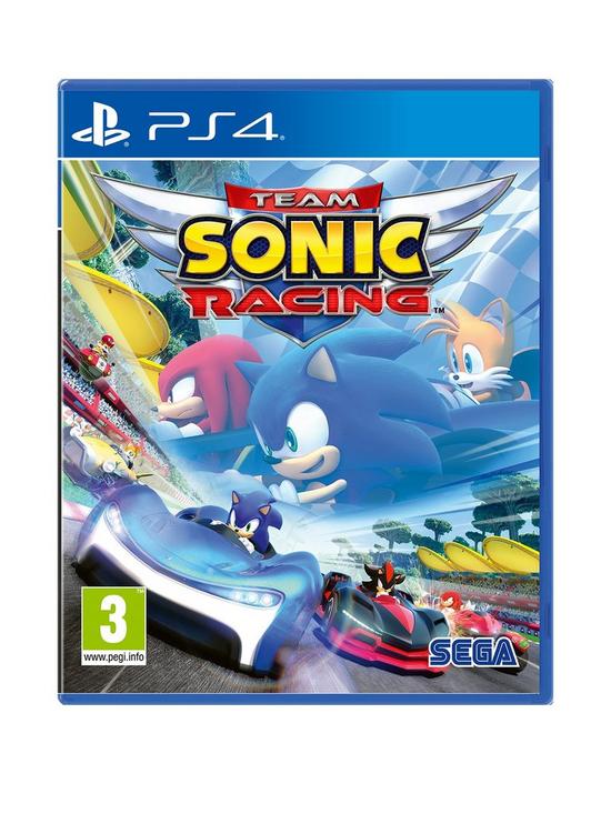 front image of playstation-4-team-sonic-racing
