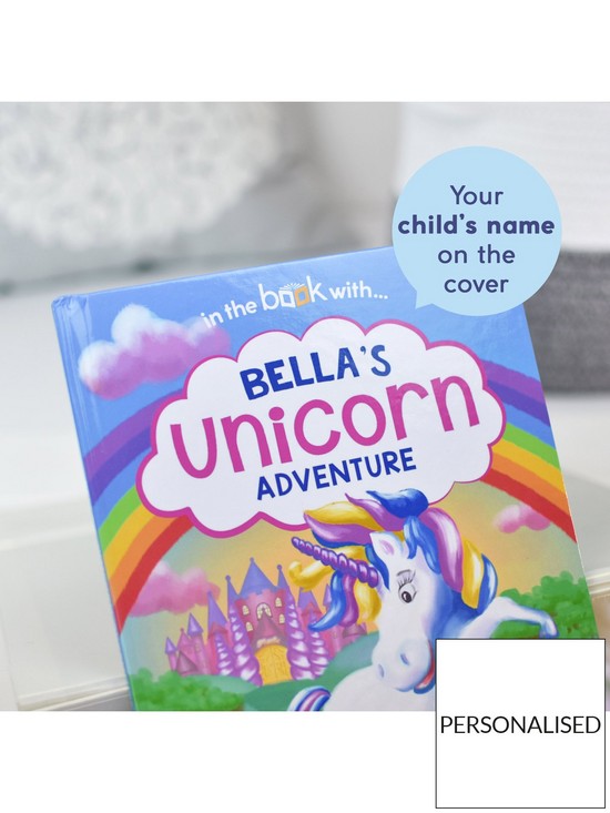 stillFront image of signature-gifts-personalised-unicorn-story-plush-toy-gift-set-including-free-giftbox