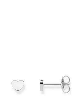 thomas-sabo-sterling-silver-heart-stud-earrings