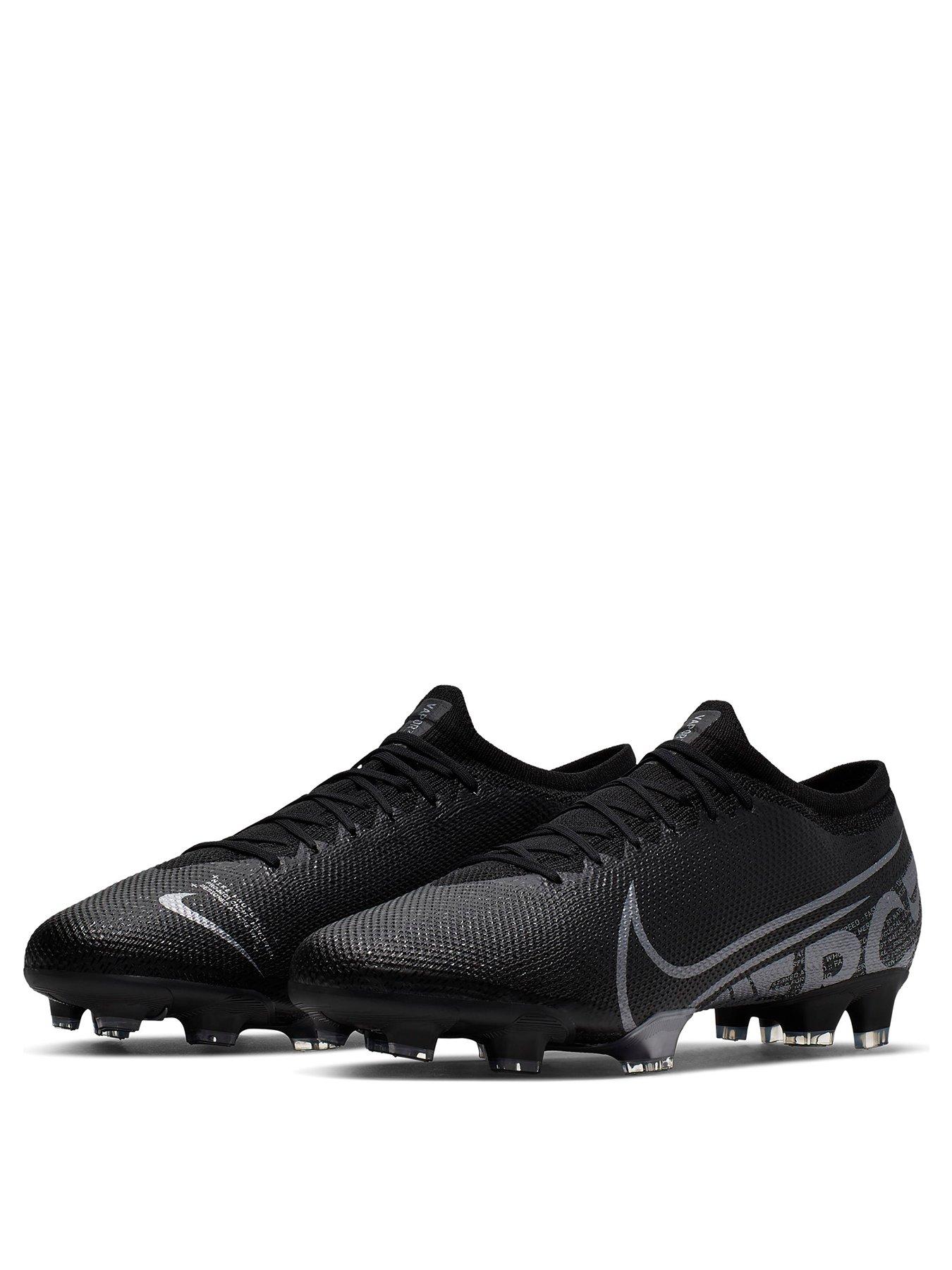 Chaussures football nike mercurial vapor xii 360 elite fg noir