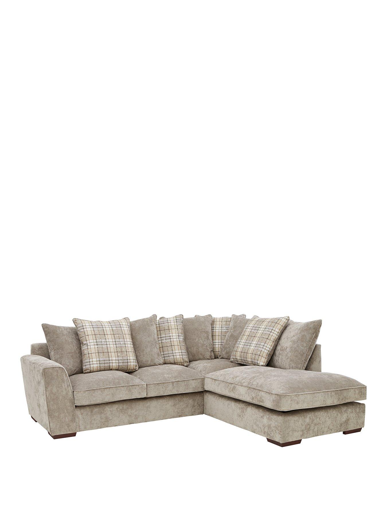 Campbell Fabric Right Hand Scatter Back Corner Group Sofa