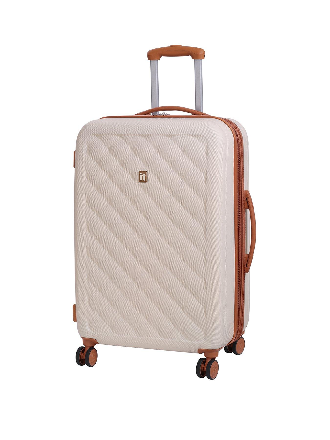 it luggage cushion lux single expander hard shell medium case