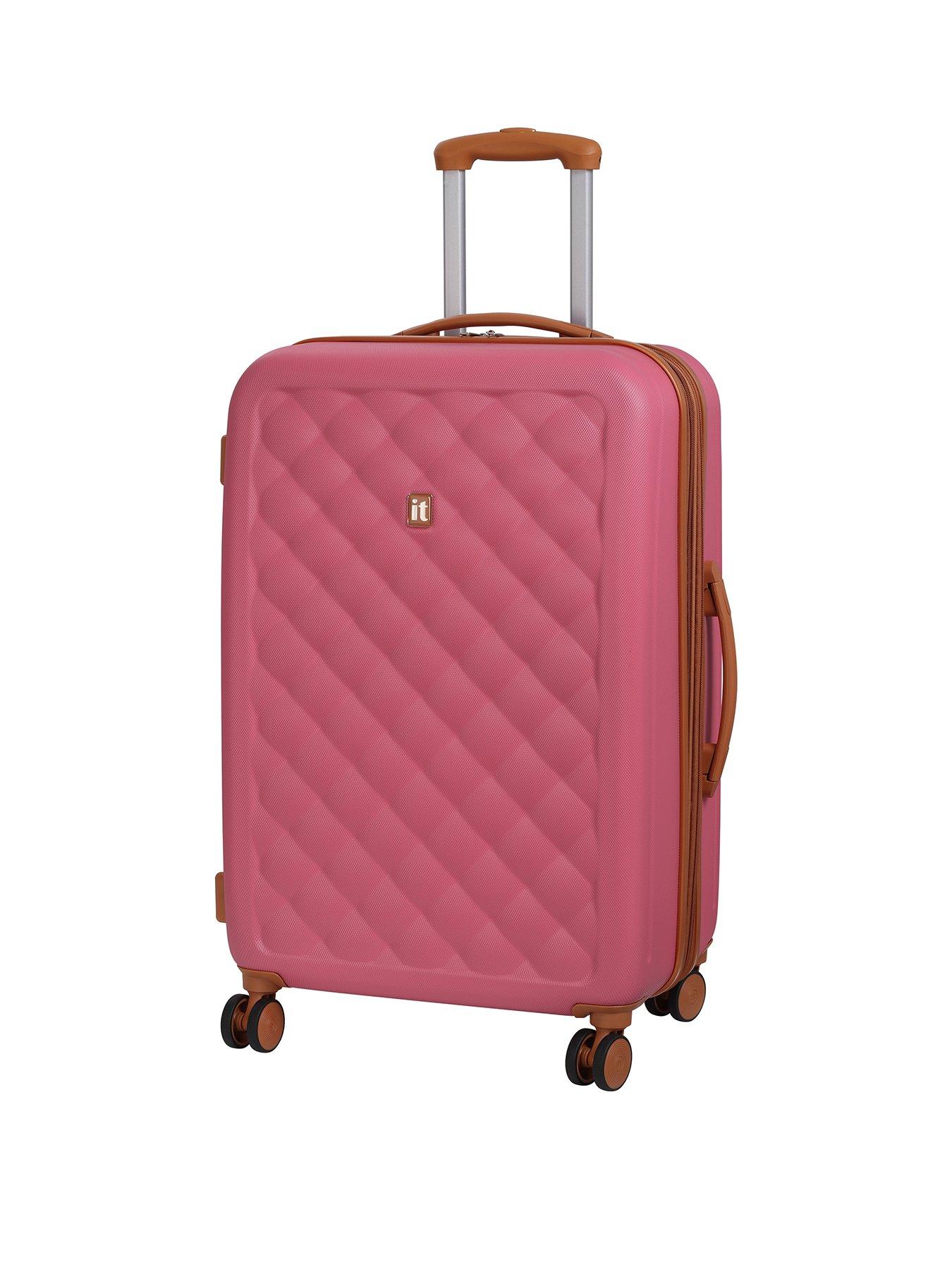 it luggage cushion lux single expander hard shell medium case