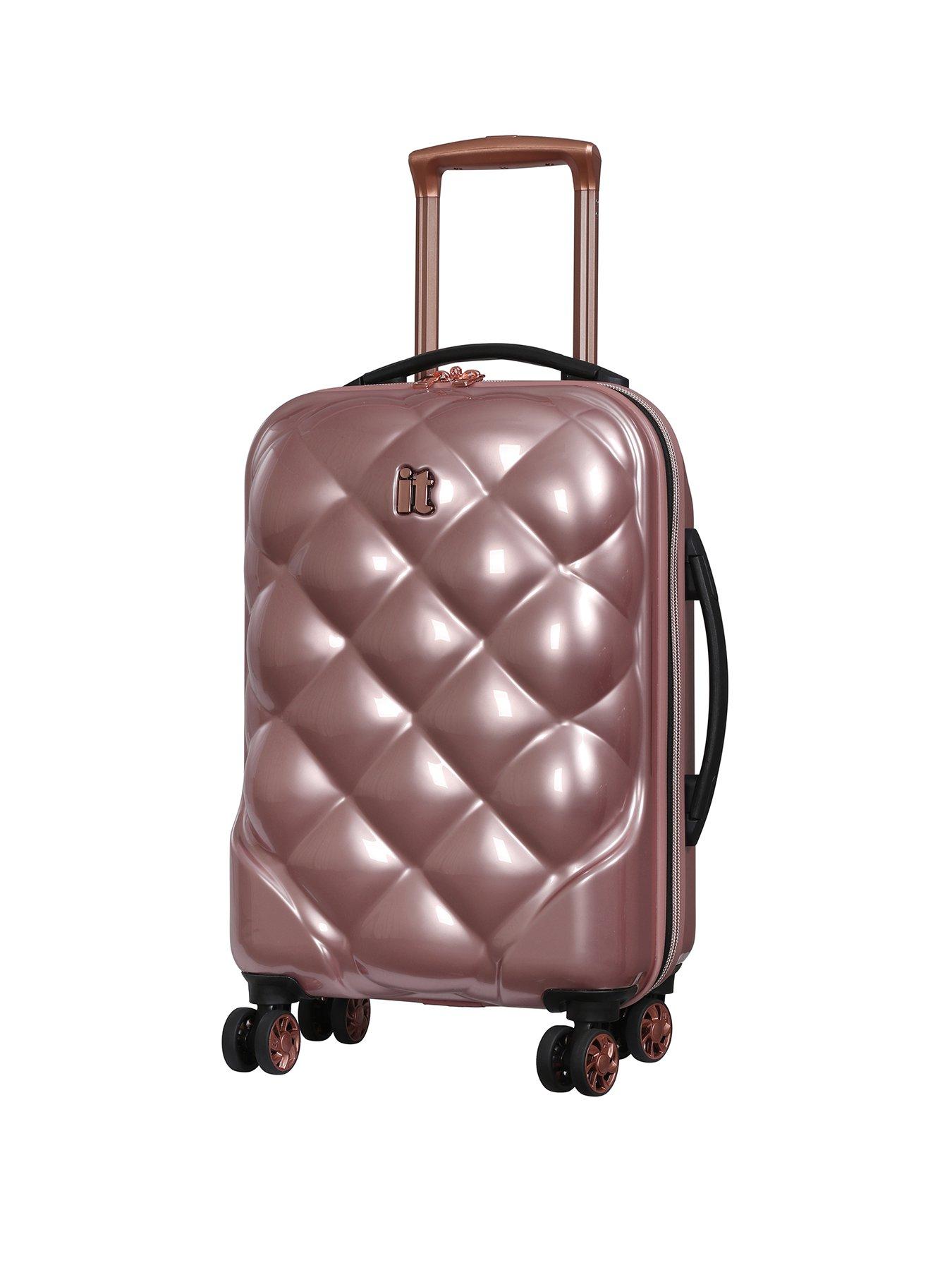 it luggage cushion lux single expander hard shell medium case