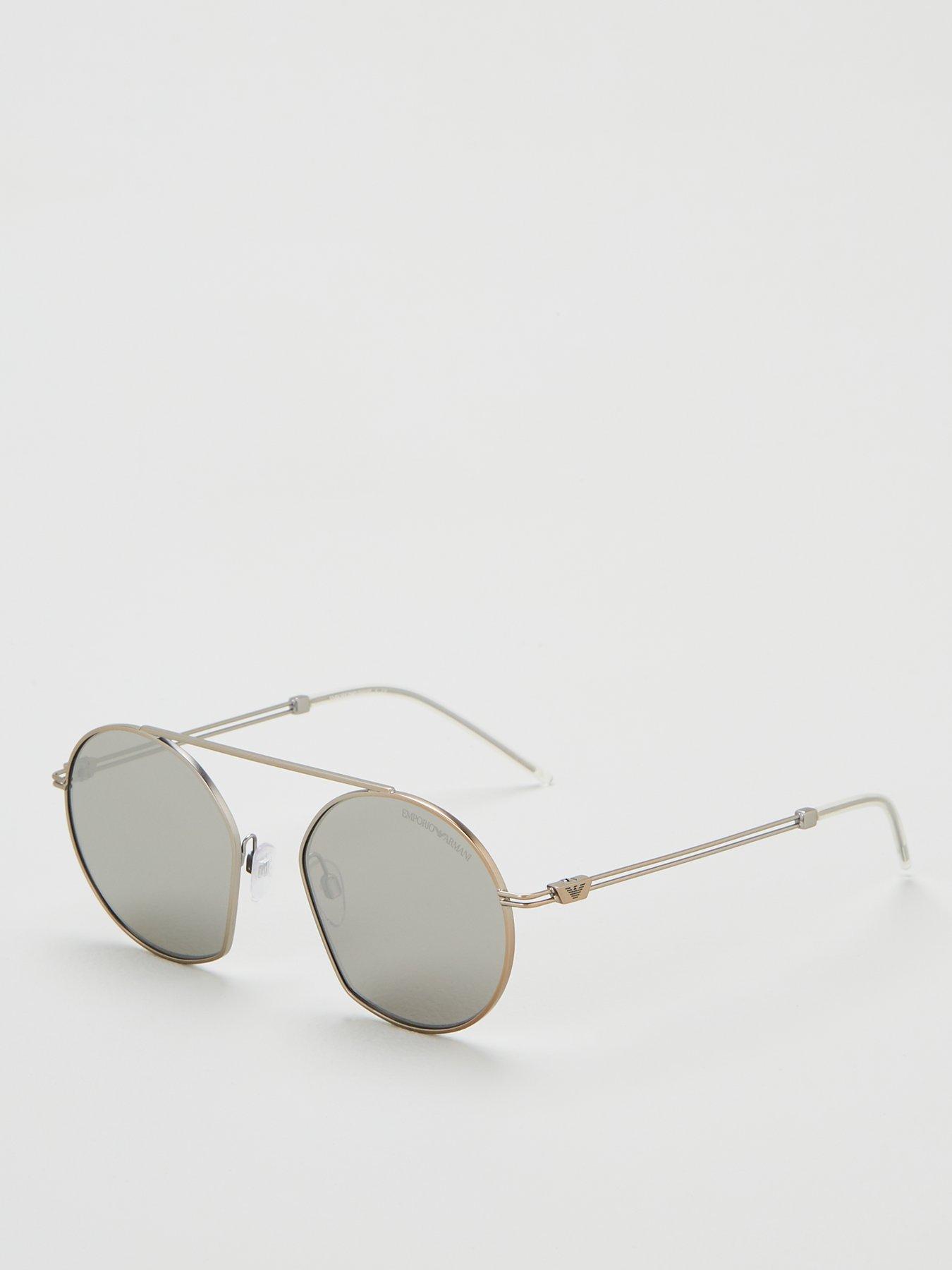 emporio armani sunglasses round