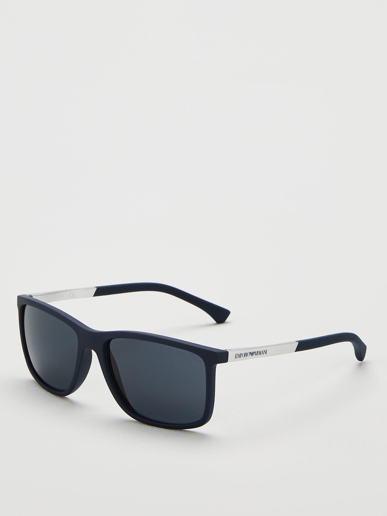 emporio armani sunglasses white frame