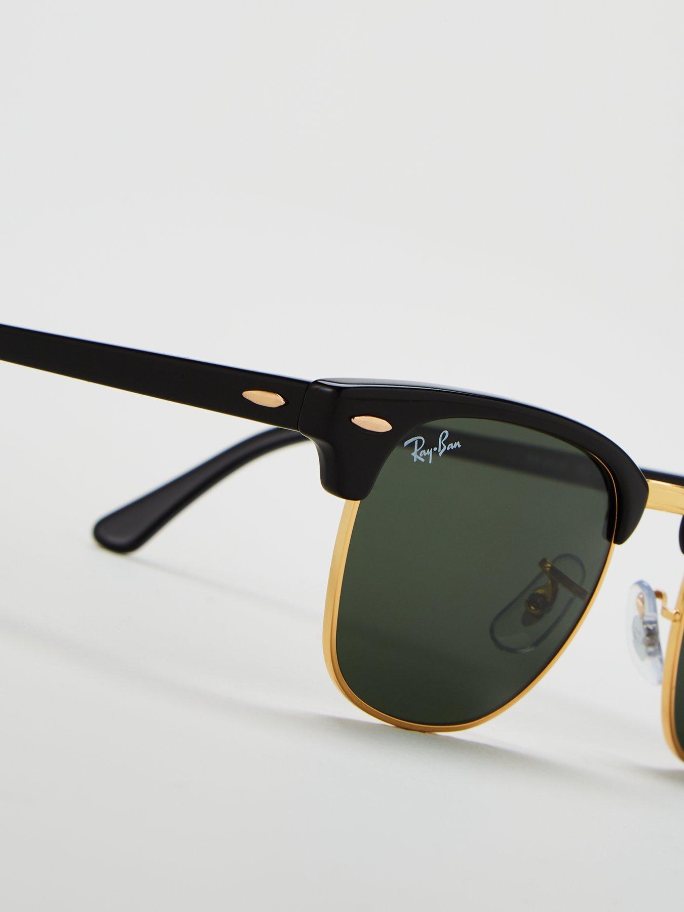 Clubmaster 0RB3016 Sunglasses Black