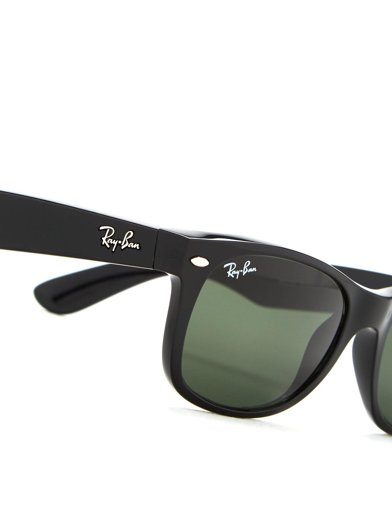 Image 2 of 4 of Ray-Ban Wayfarer 0RB2132 Sunglasses - Black