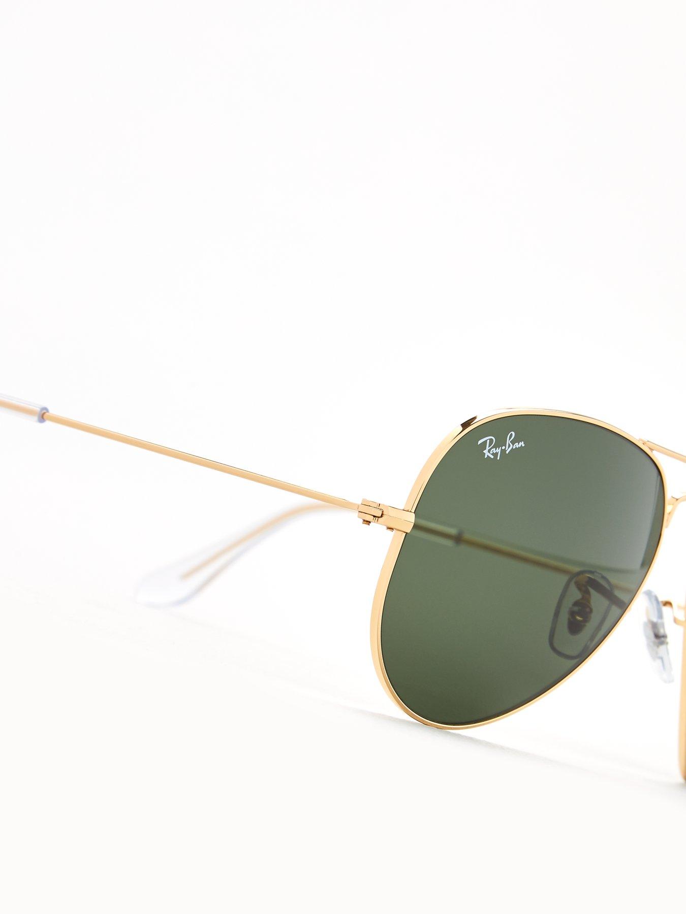 Image 2 of 4 of Ray-Ban Aviator 0RB3025 Sunglasses - Gold