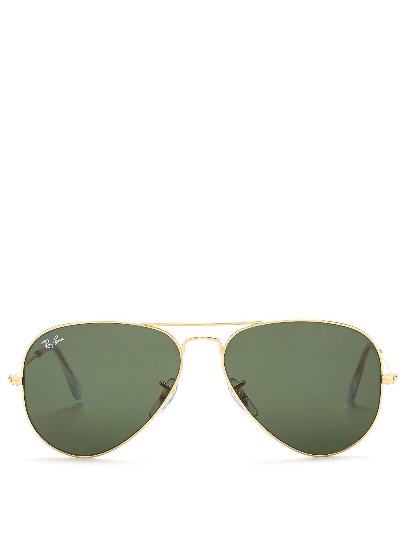 Image 3 of 4 of Ray-Ban Aviator 0RB3025 Sunglasses - Gold