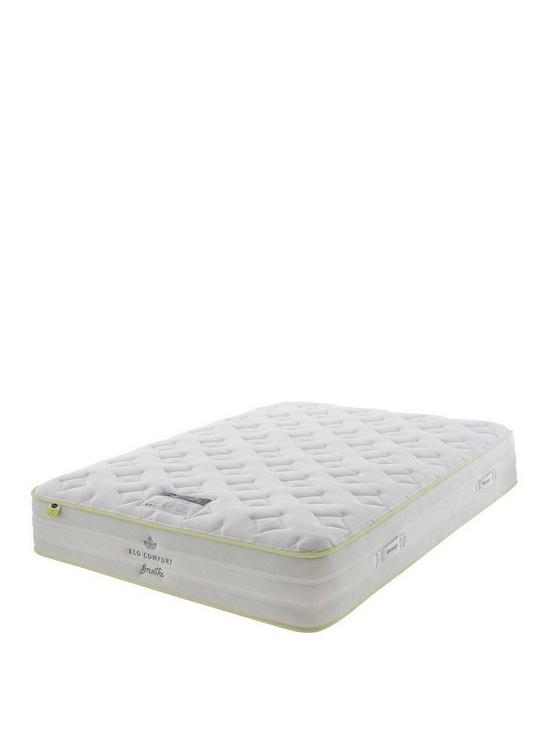 stillFront image of silentnight-eco-comfort-breathe-1400-quilted-mattress-firm