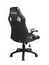  image of brazen-puma-pc-gaming-chair-black-and-white