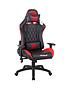  image of brazen-phantom-elite-pc-racing-gaming-chair-black-and-red