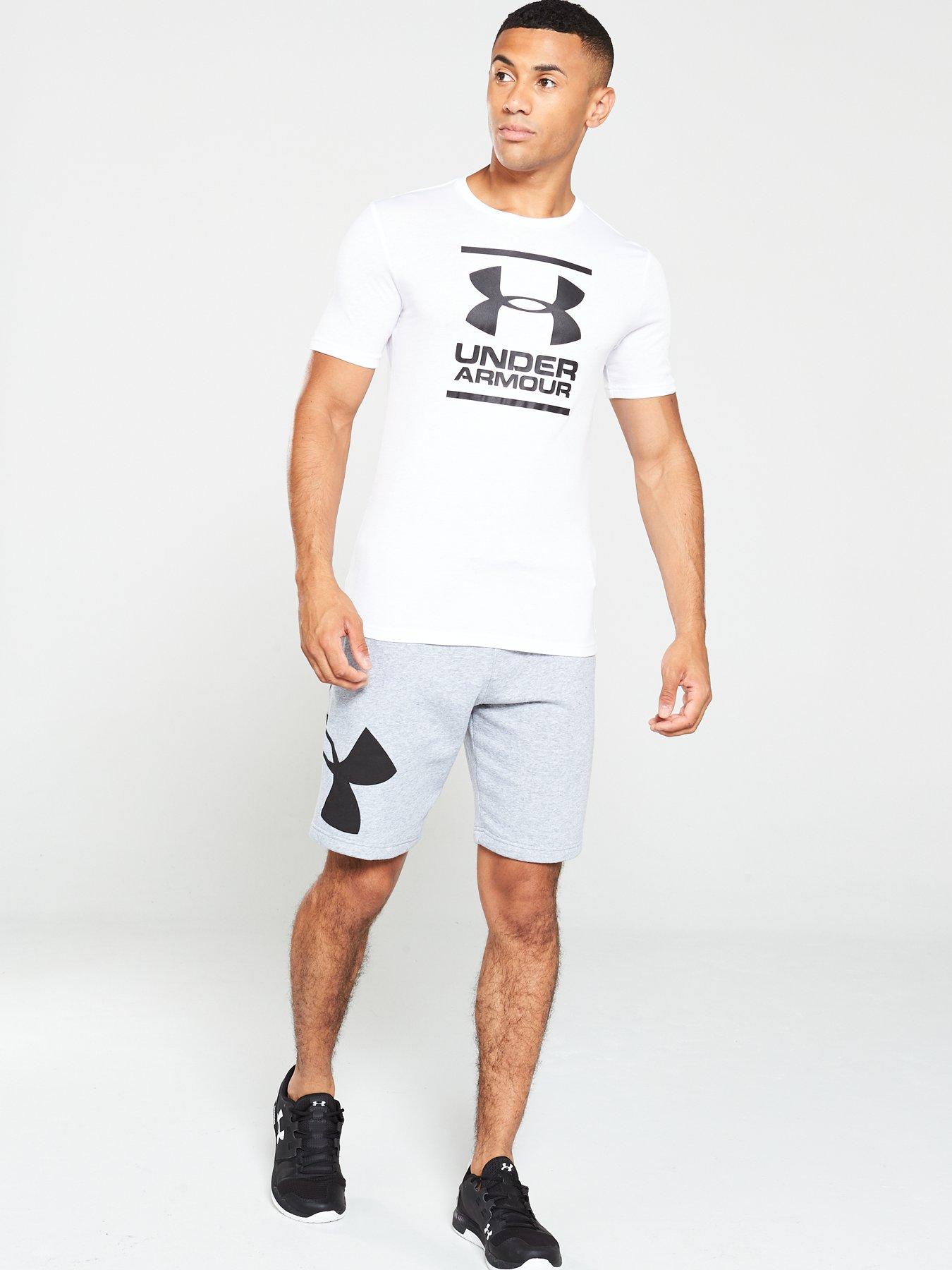 UNDER ARMOUR Gl Foundation Short Sleeve T-Shirt - White