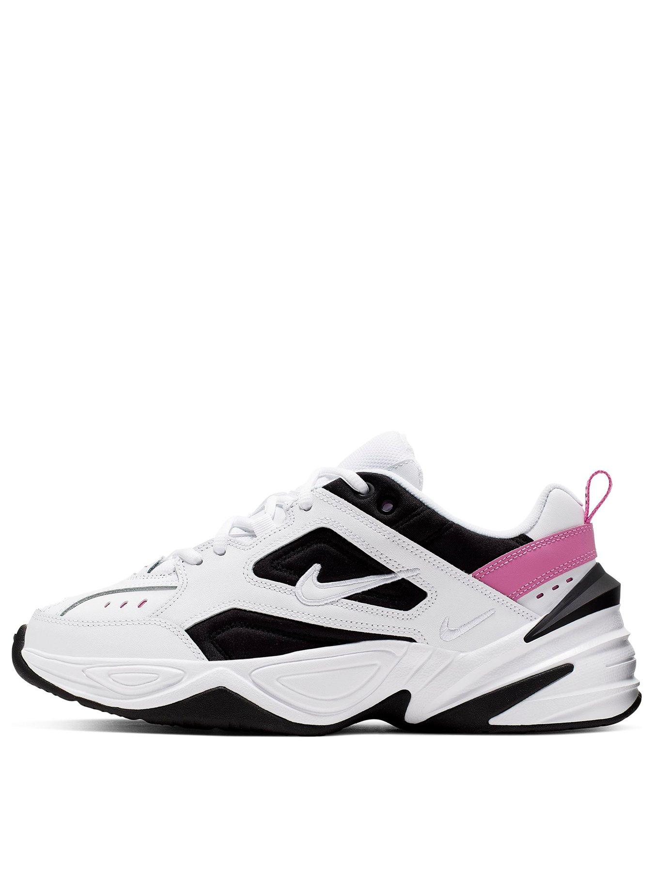 nike m2k white black