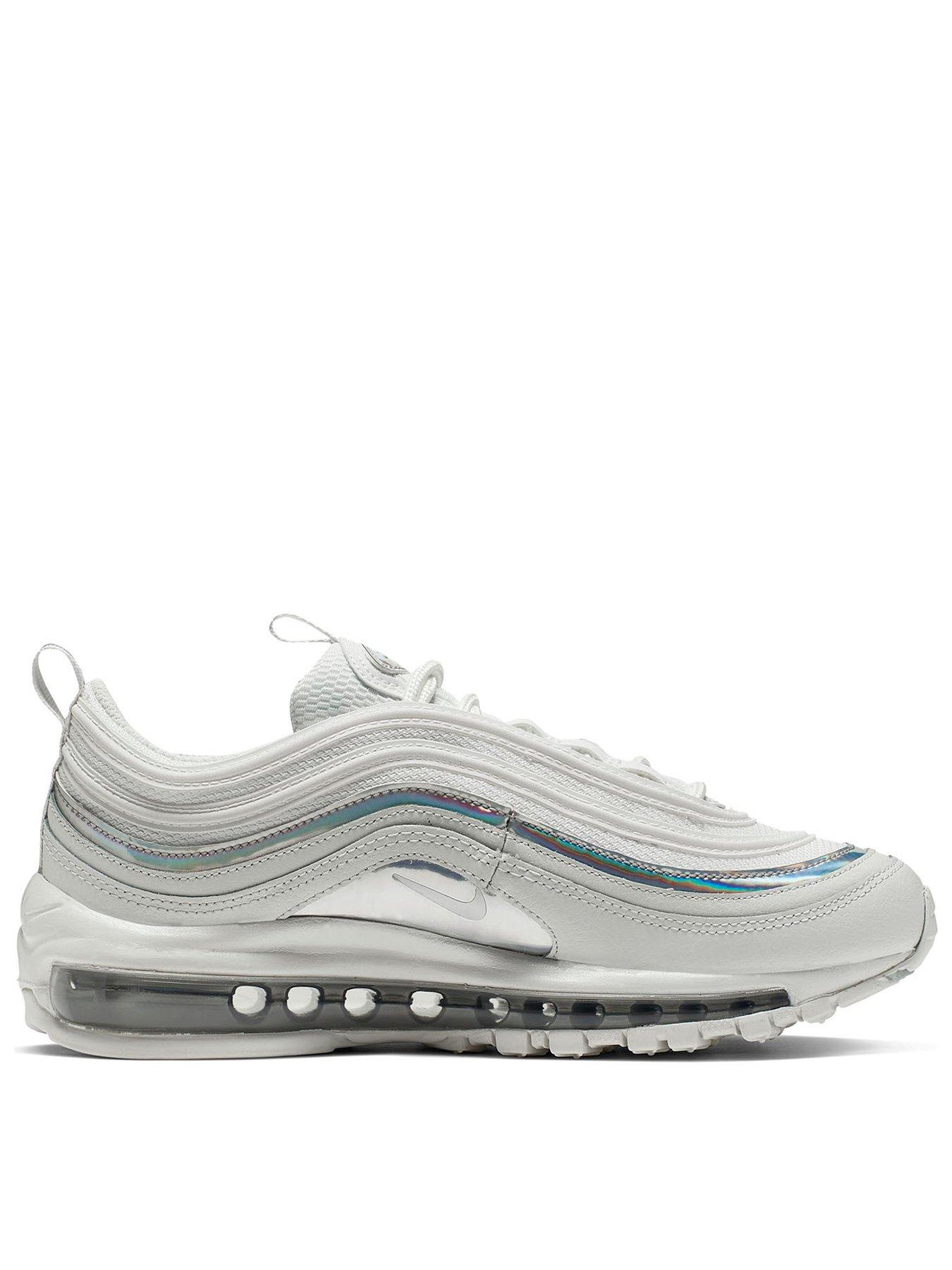 nike air max 97 iridescent trainers in black