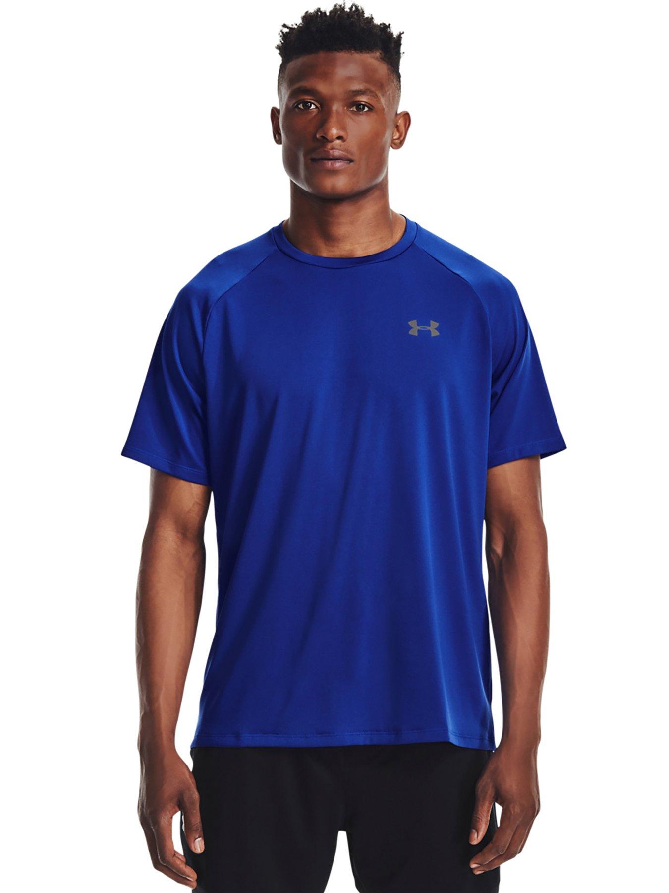 blue under armour shirt