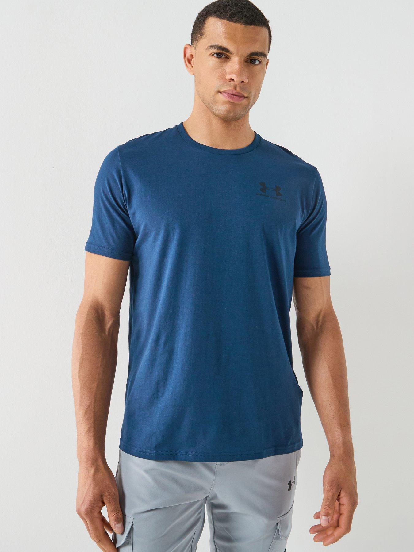 UNDER ARMOUR Training Sportstyle Left Chest Short Sleeve T-Shirt - Navy