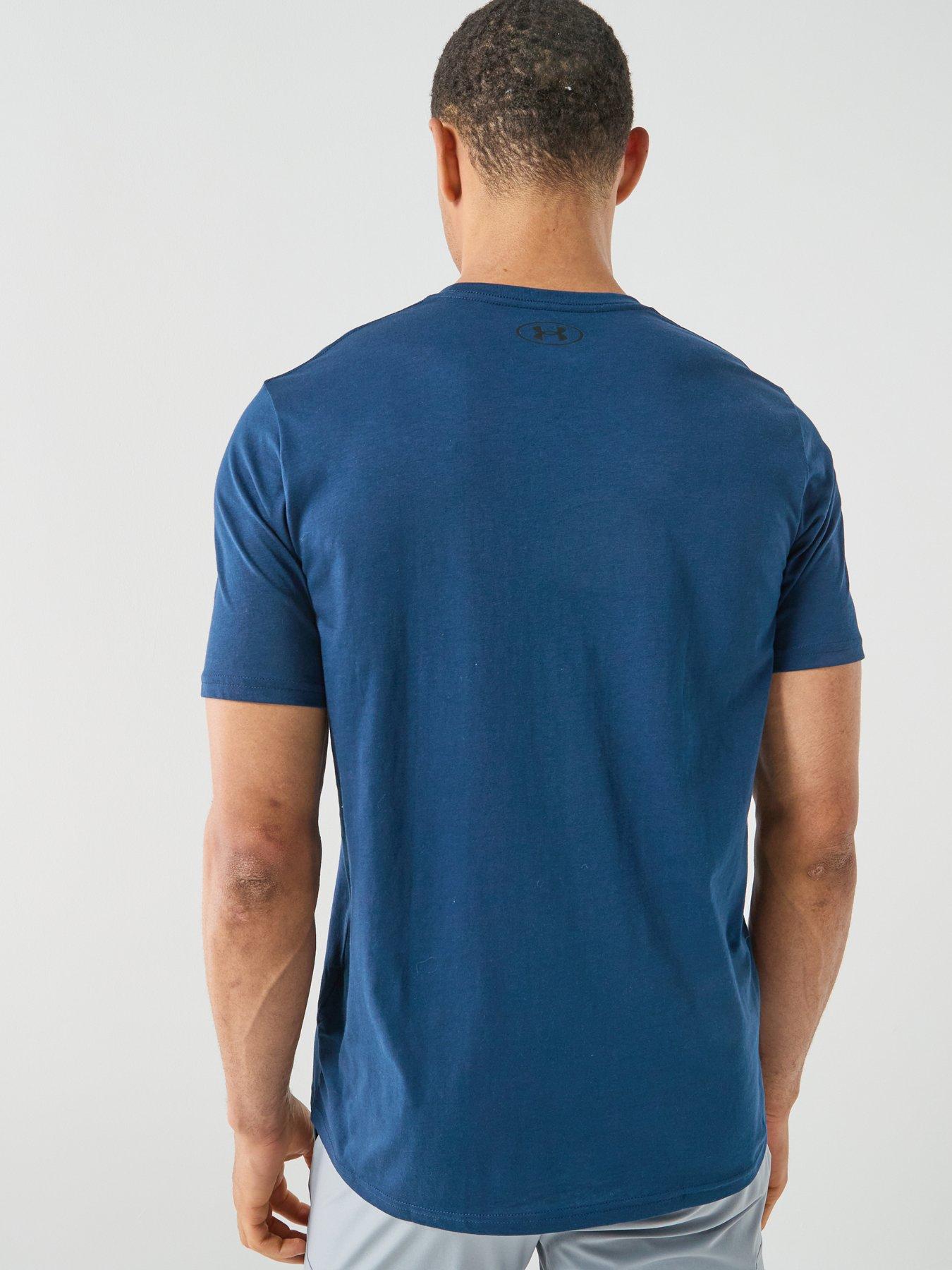 Image 2 of 6 of UNDER ARMOUR Training&nbsp;Sportstyle Left Chest Short Sleeve T-Shirt - Navy