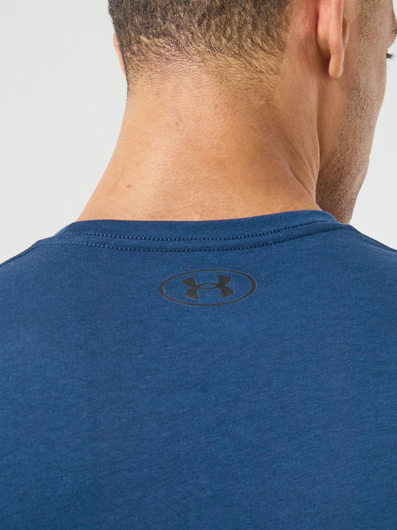 Image 5 of 6 of UNDER ARMOUR Training&nbsp;Sportstyle Left Chest Short Sleeve T-Shirt - Navy