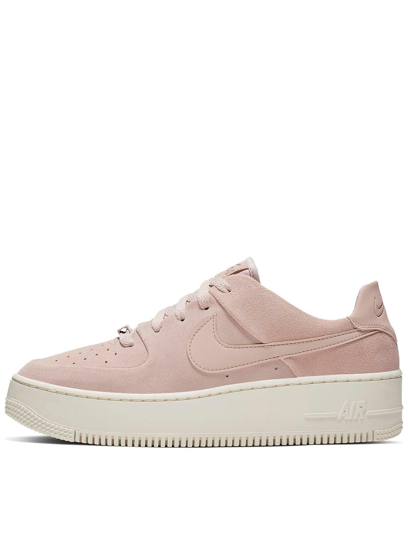 nike air force 1 sage low pink suede