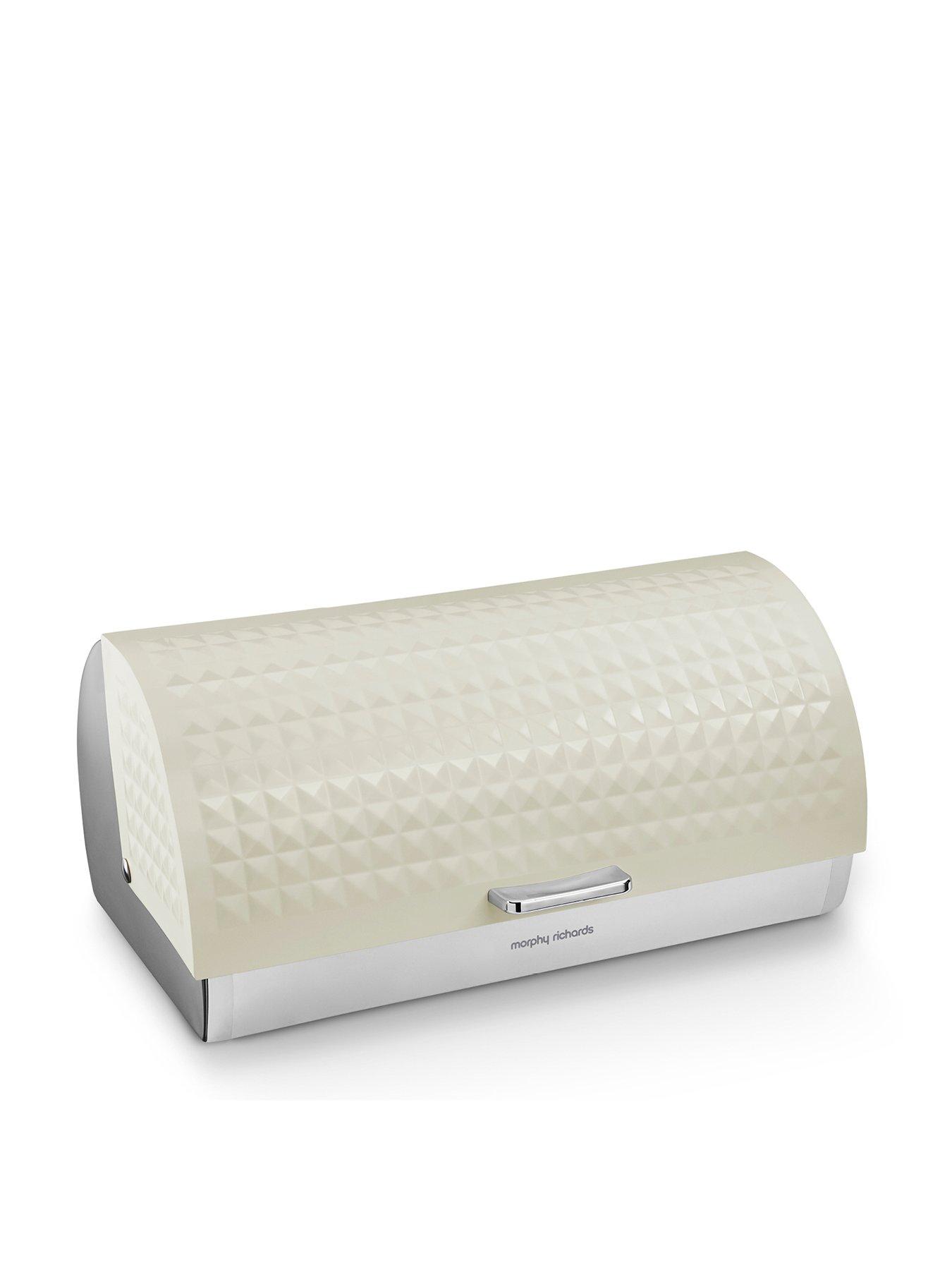 Morphy richards shop cream bread bin