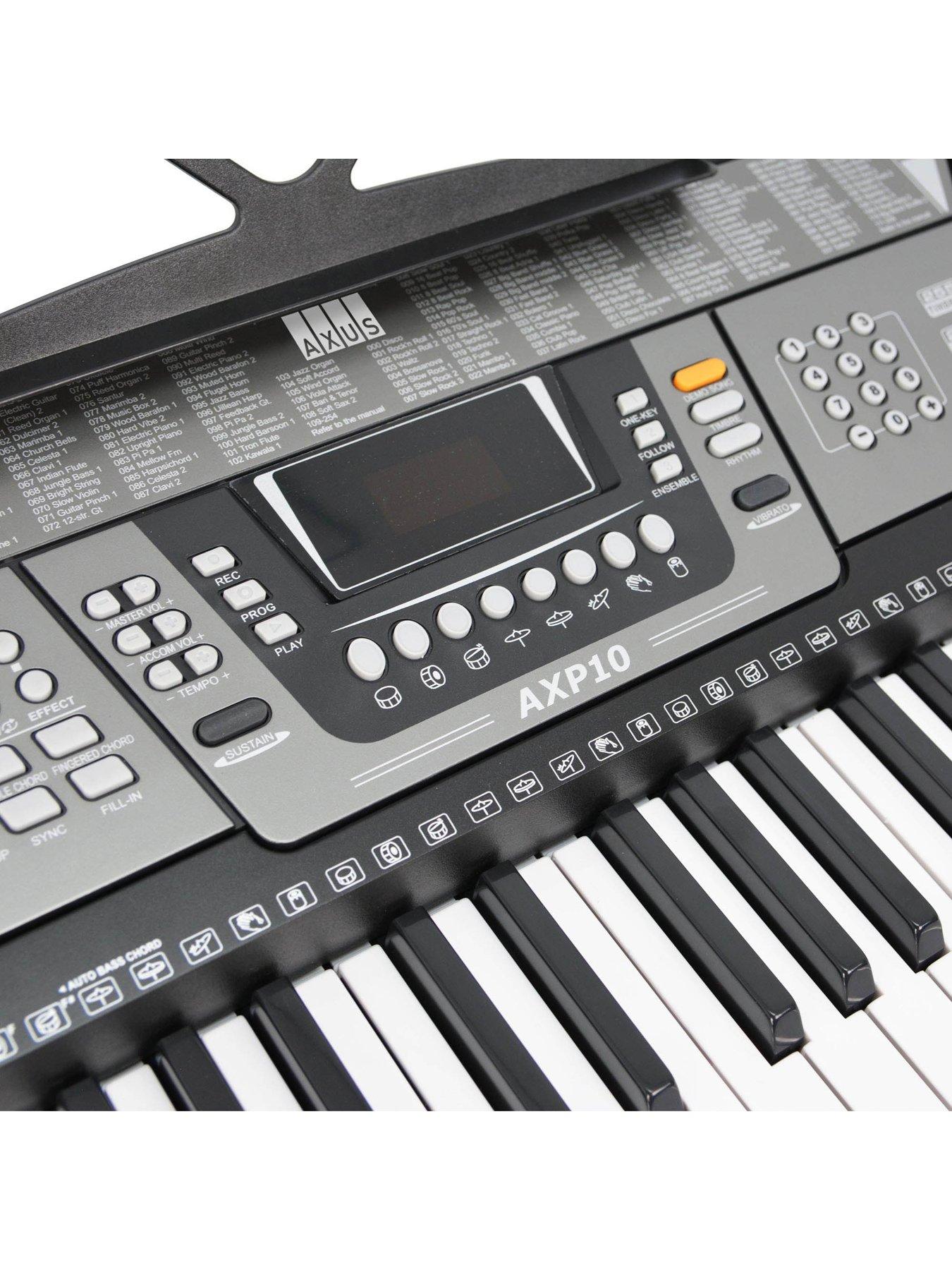 Image 5 of 7 of Axus AXP10 Keyboard Starter Pack with Free Online Music Lessons