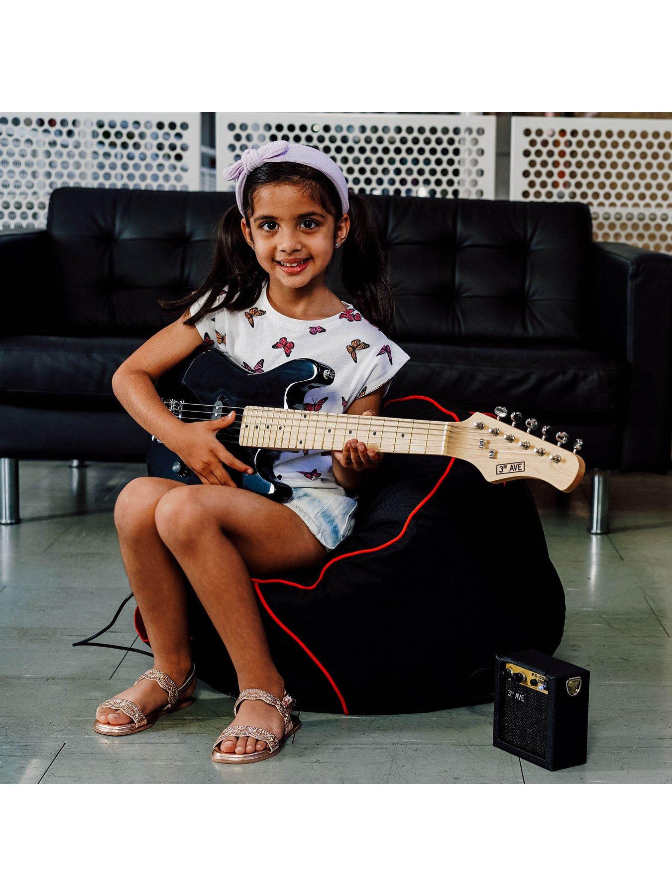 Image 5 of 6 of 3rd Avenue Junior Electric Guitar Pack&nbsp;with Free Online Music Lessons - Black