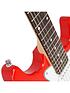  image of rocket-34-size-electric-guitar-in-red-with-free-online-music-lessons