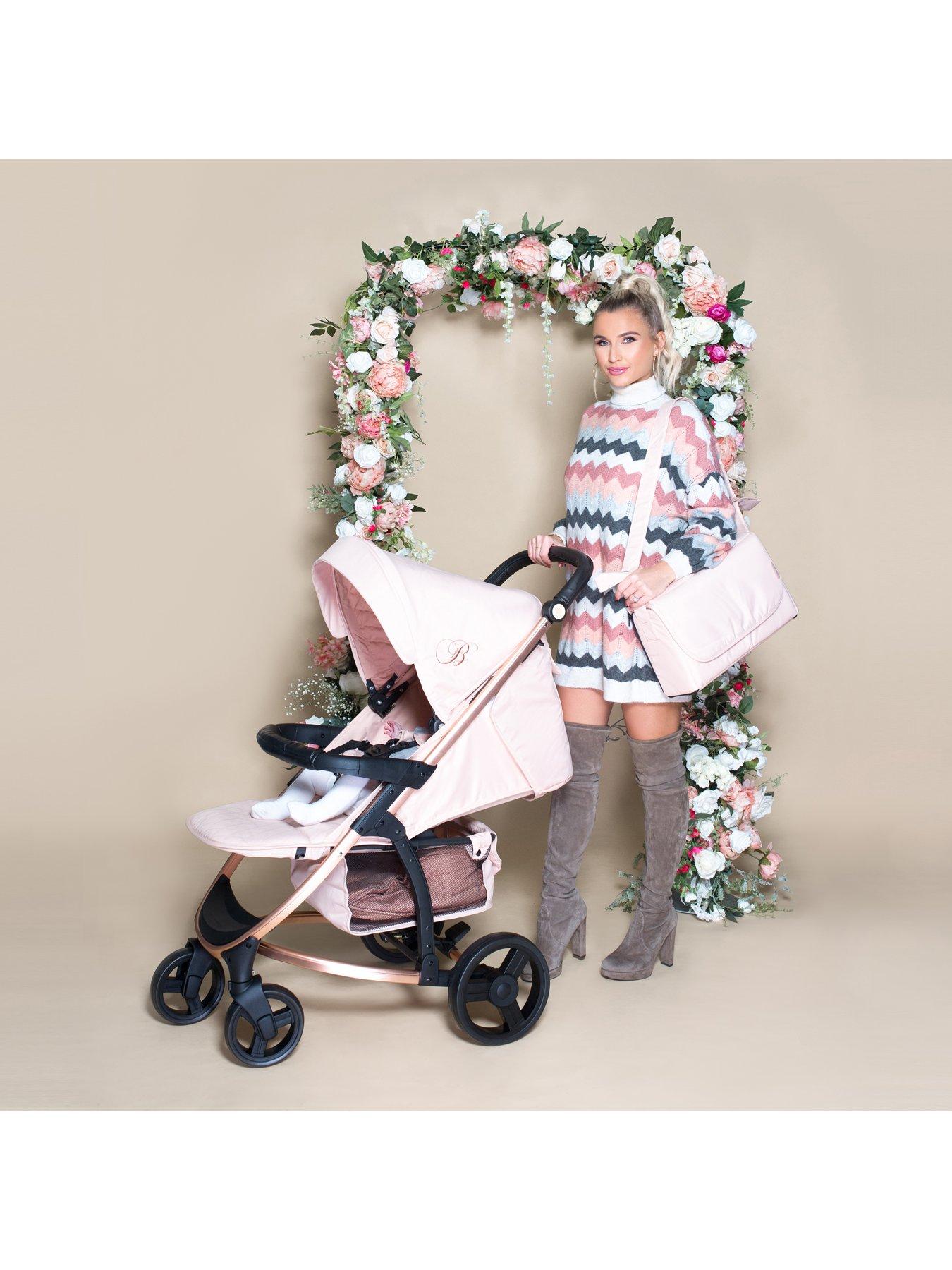 my babiie rose gold travel system