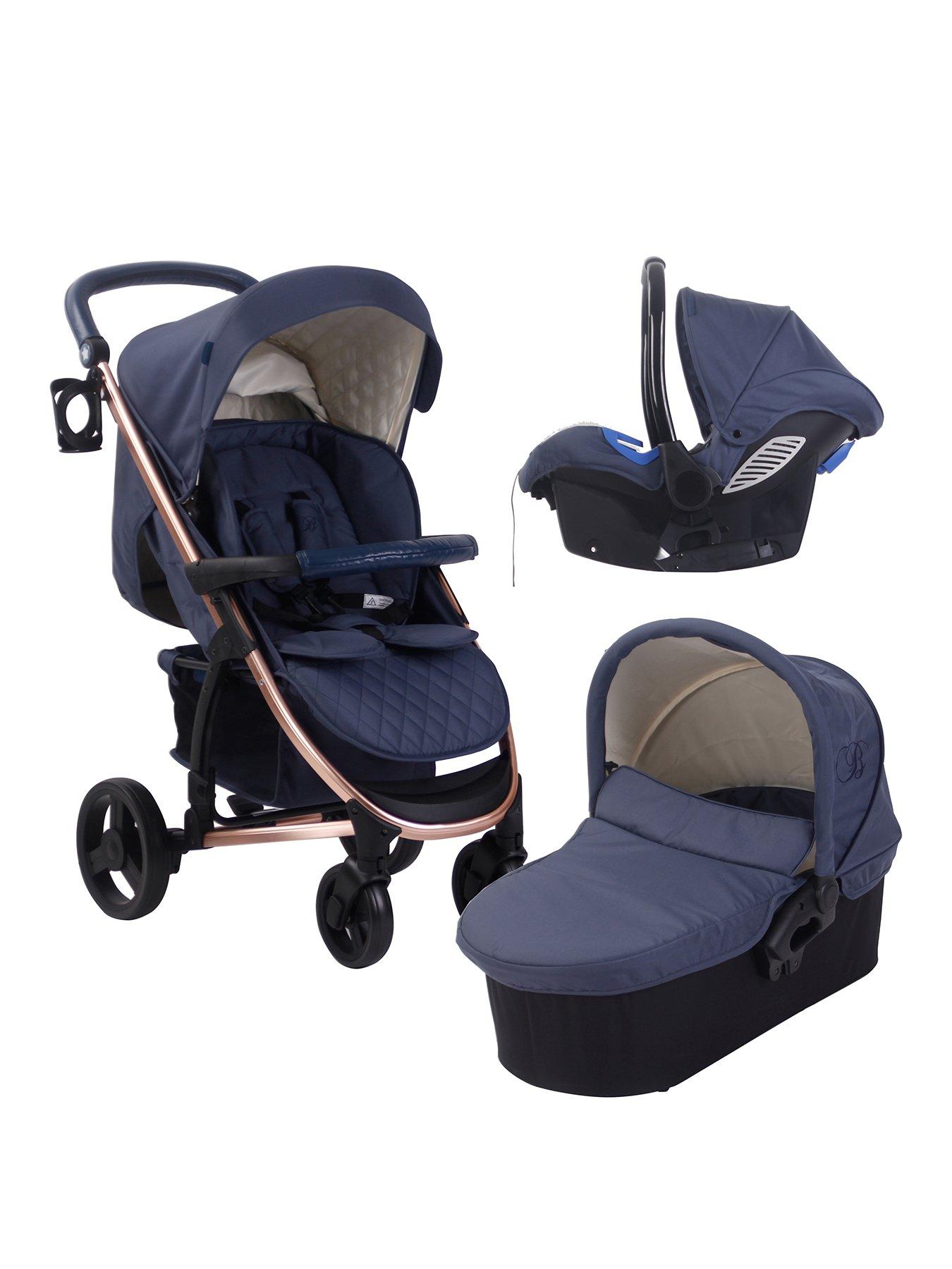 billie faiers rose gold travel system