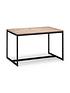  image of julian-bowen-tribeca-120-cm-dining-table-2-benches