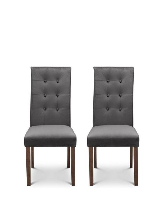 front image of julian-bowen-pair-of-madrid-velvet-dining-chairs