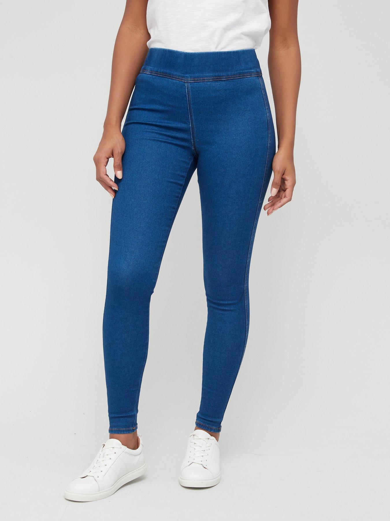 Everyday Short High Waist Jegging - Mid Wash