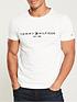  image of tommy-hilfiger-tommy-logo-t-shirt-white