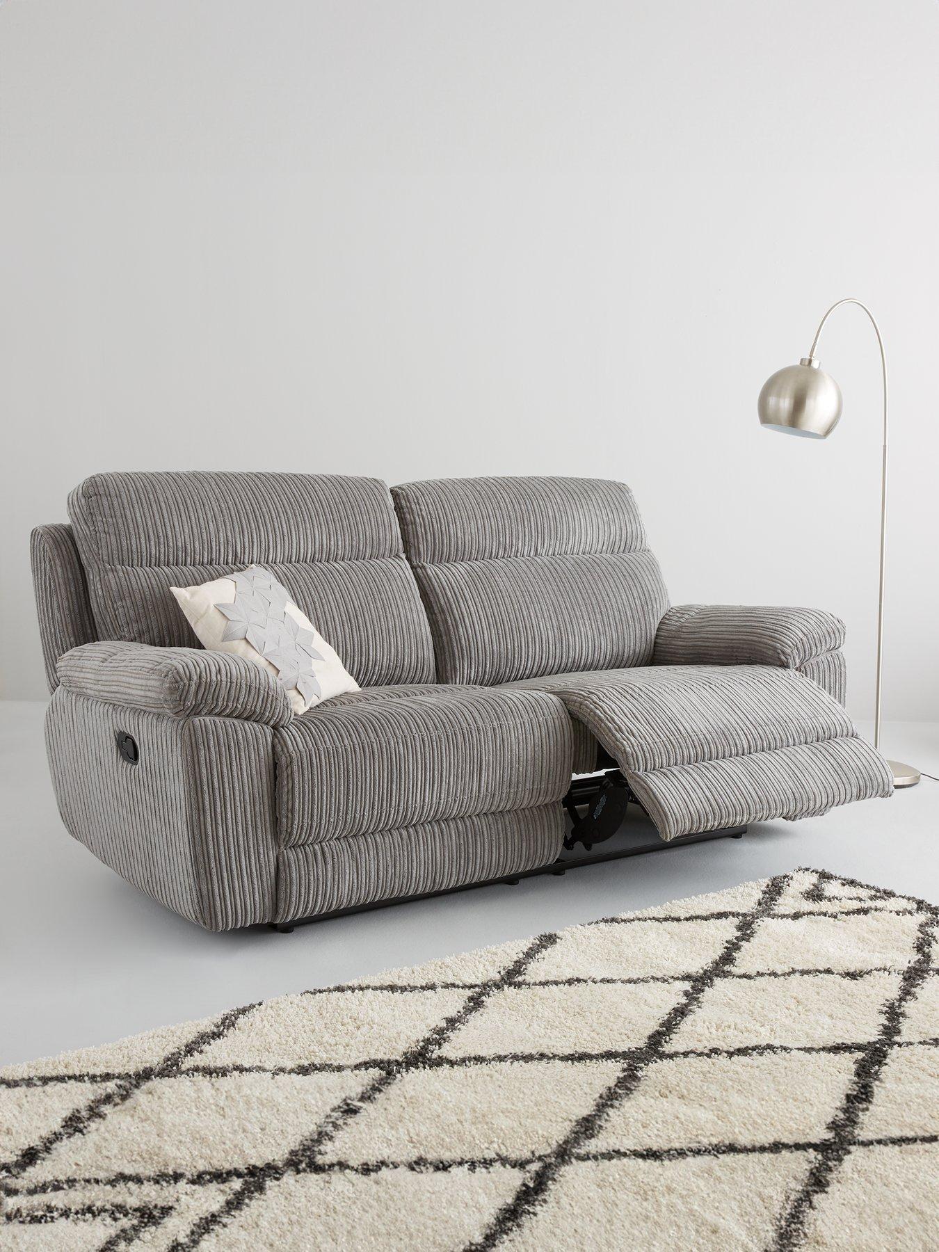 very-home-baronnbspfabric-3-seater-manual-recliner-sofa