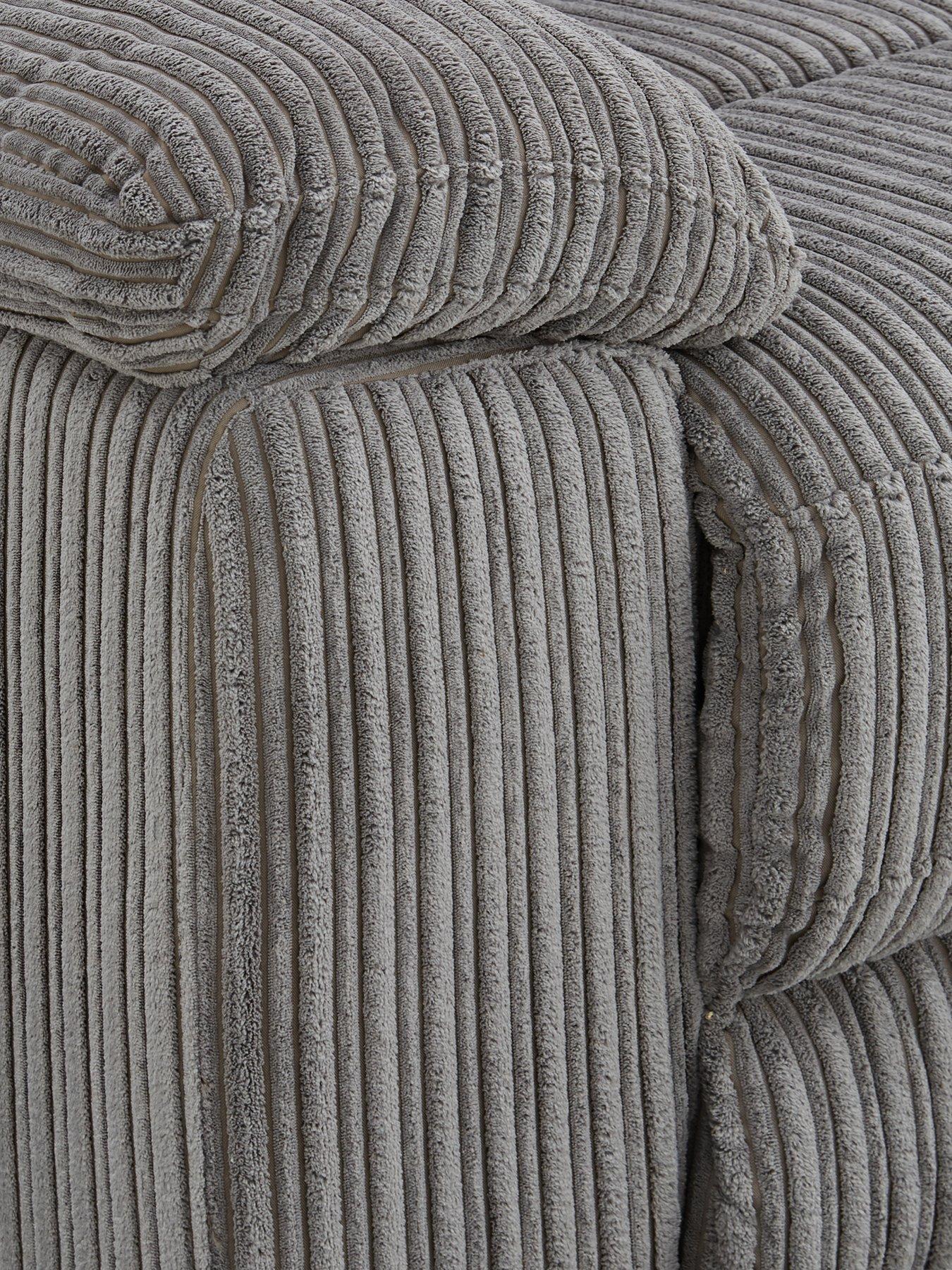 Image 4 of 6 of Very Home Baron&nbsp;Fabric 3 Seater Manual Recliner Sofa