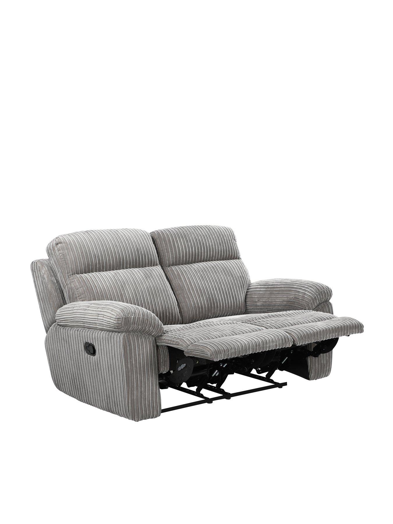 Image 3 of 4 of The Very Collection Baron Fabric 2 Seater Manual Recliner Sofa - FSC&reg; Certified