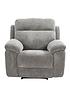  image of baron-fabric-manual-recliner-armchair