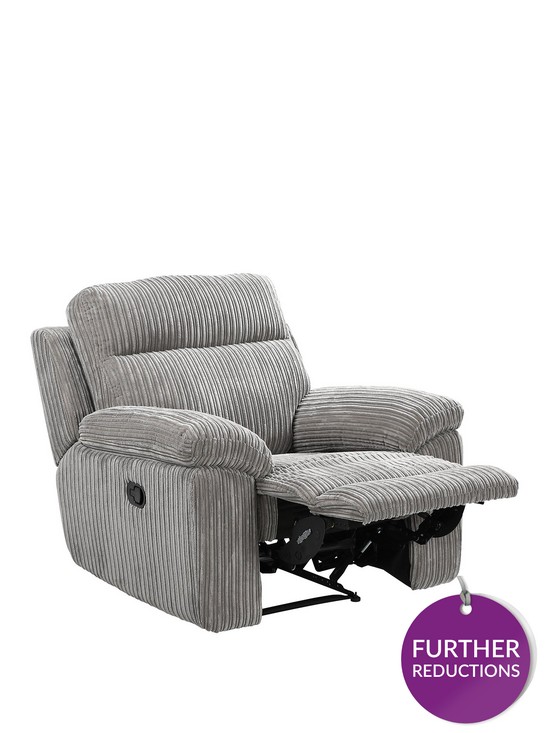 outfit image of baron-fabric-manual-recliner-armchair