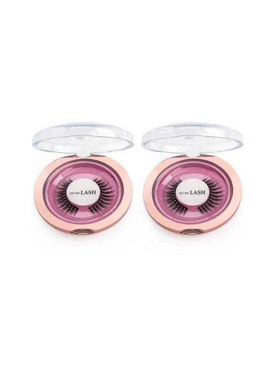 front image of oh-my-lash-selfie-eyelashes-two-pack