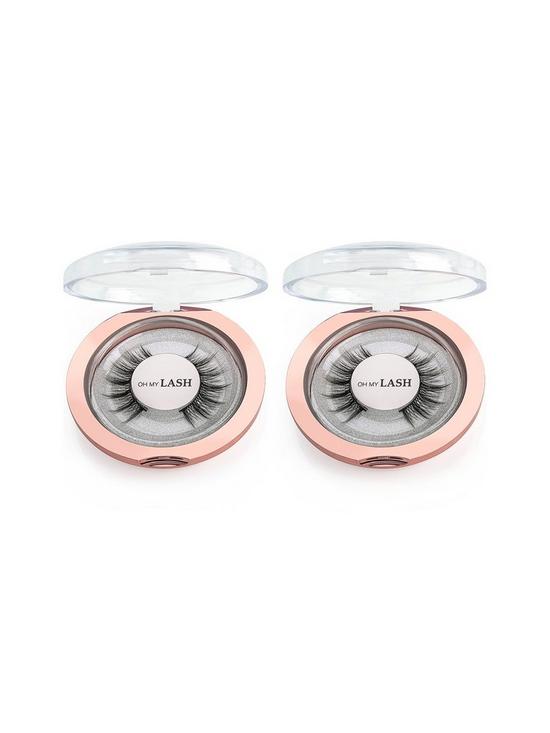 front image of oh-my-lash-date-night-eyelashes-two-pack