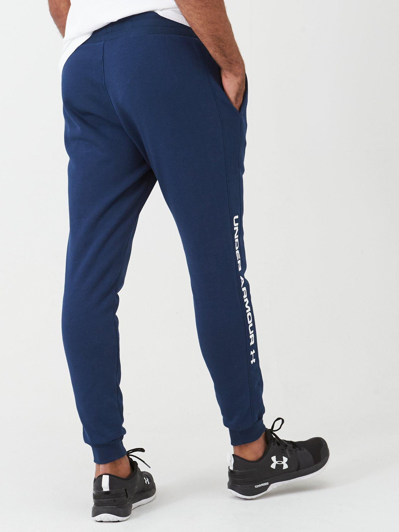 ua rival fleece logo joggers
