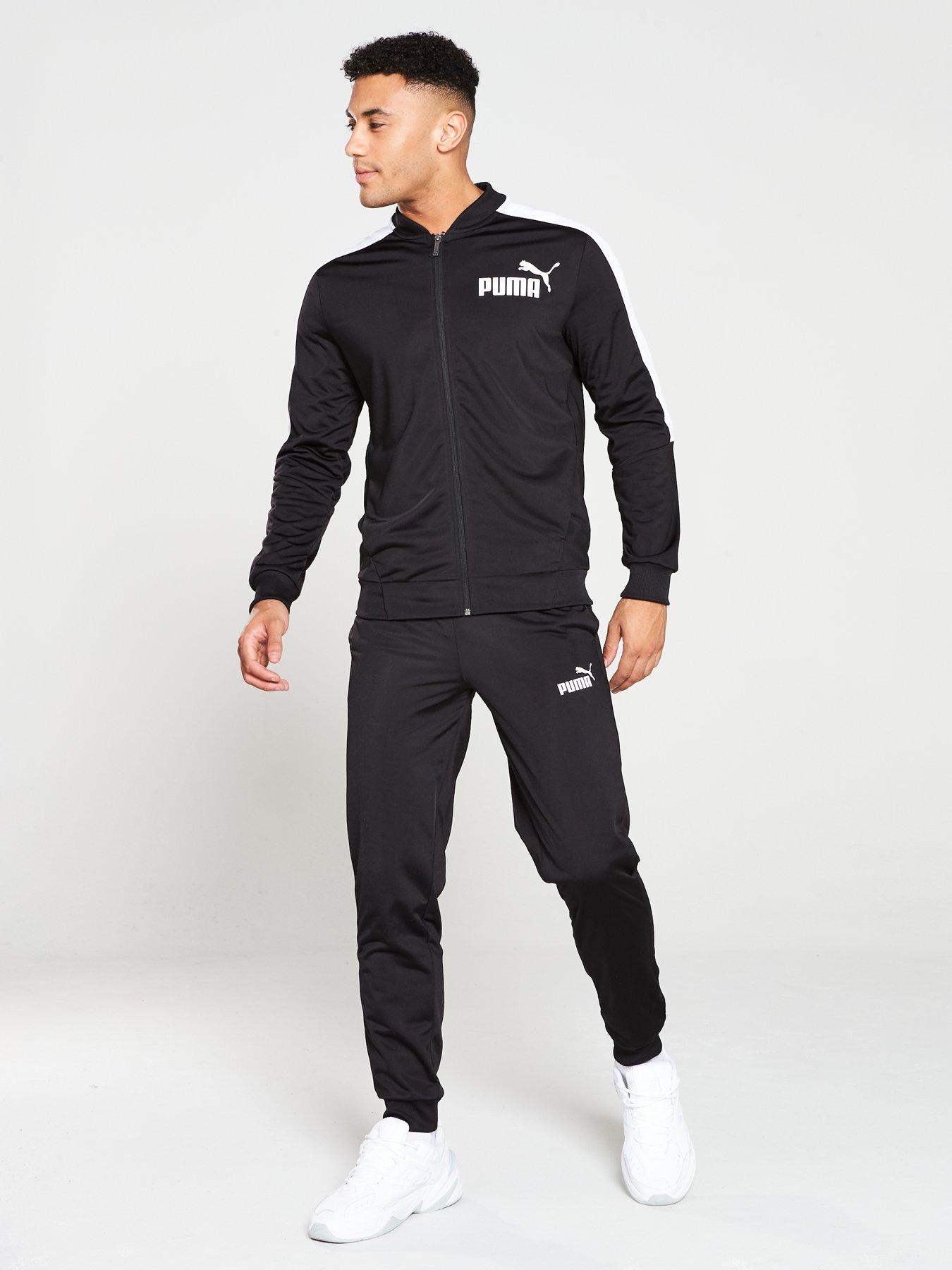 black puma tracksuit