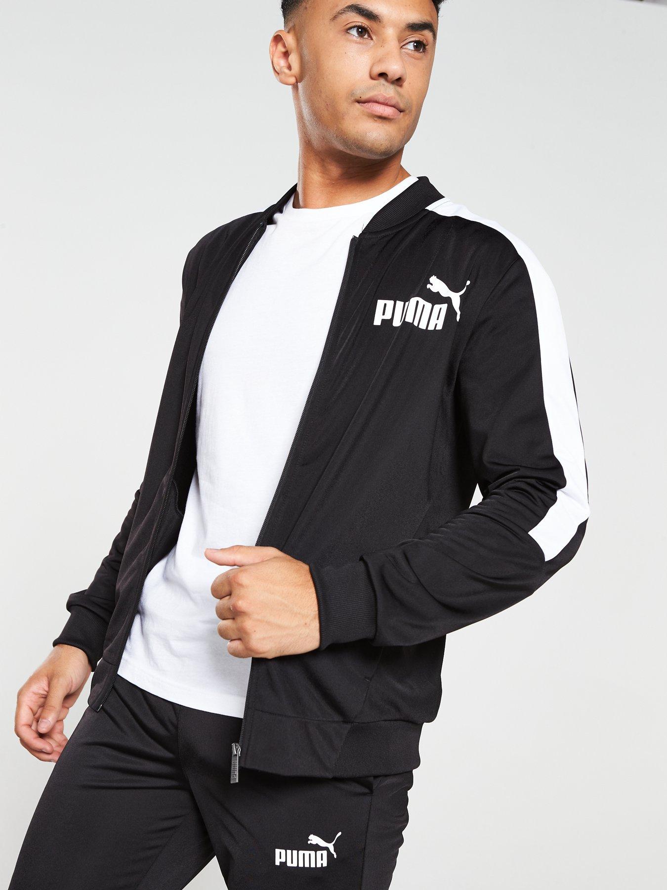 puma baseball collar tracksuit