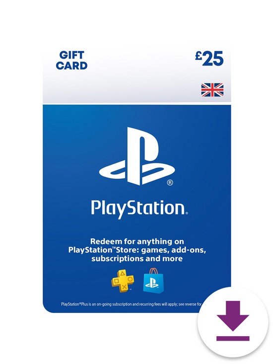 front image of playstation-store-pound25nbspgift-card