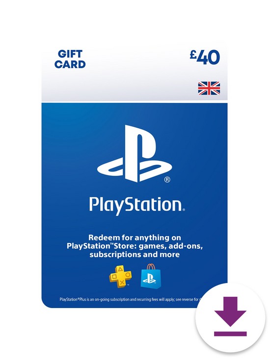 front image of playstation-pound40-playstationtrade-store-gift-card