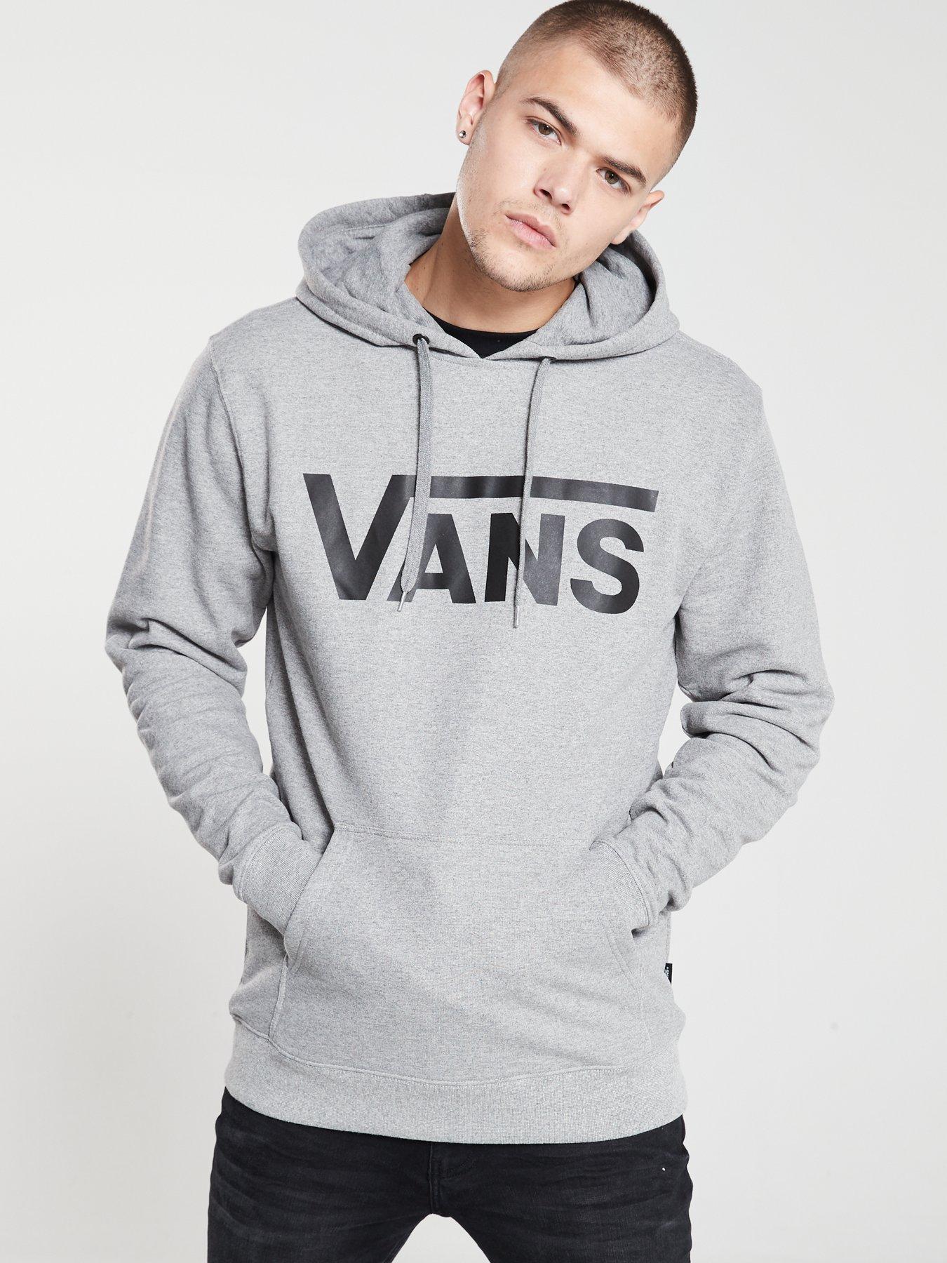 Grey store hoodie vans