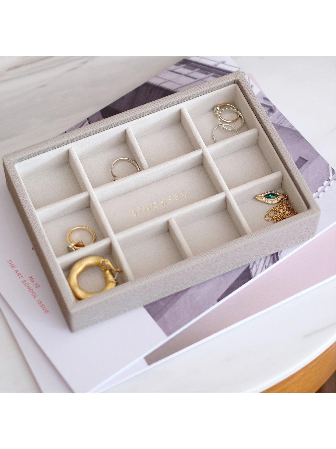  image of stackers-mini-11-section-tray-taupe