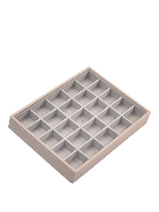 front image of stackers-classic-25-section-trinkets-jewellery-tray